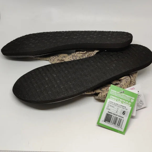 Sanuk Sling Yoga Mat Sandals Sz. 6 - Picture 5 of 7